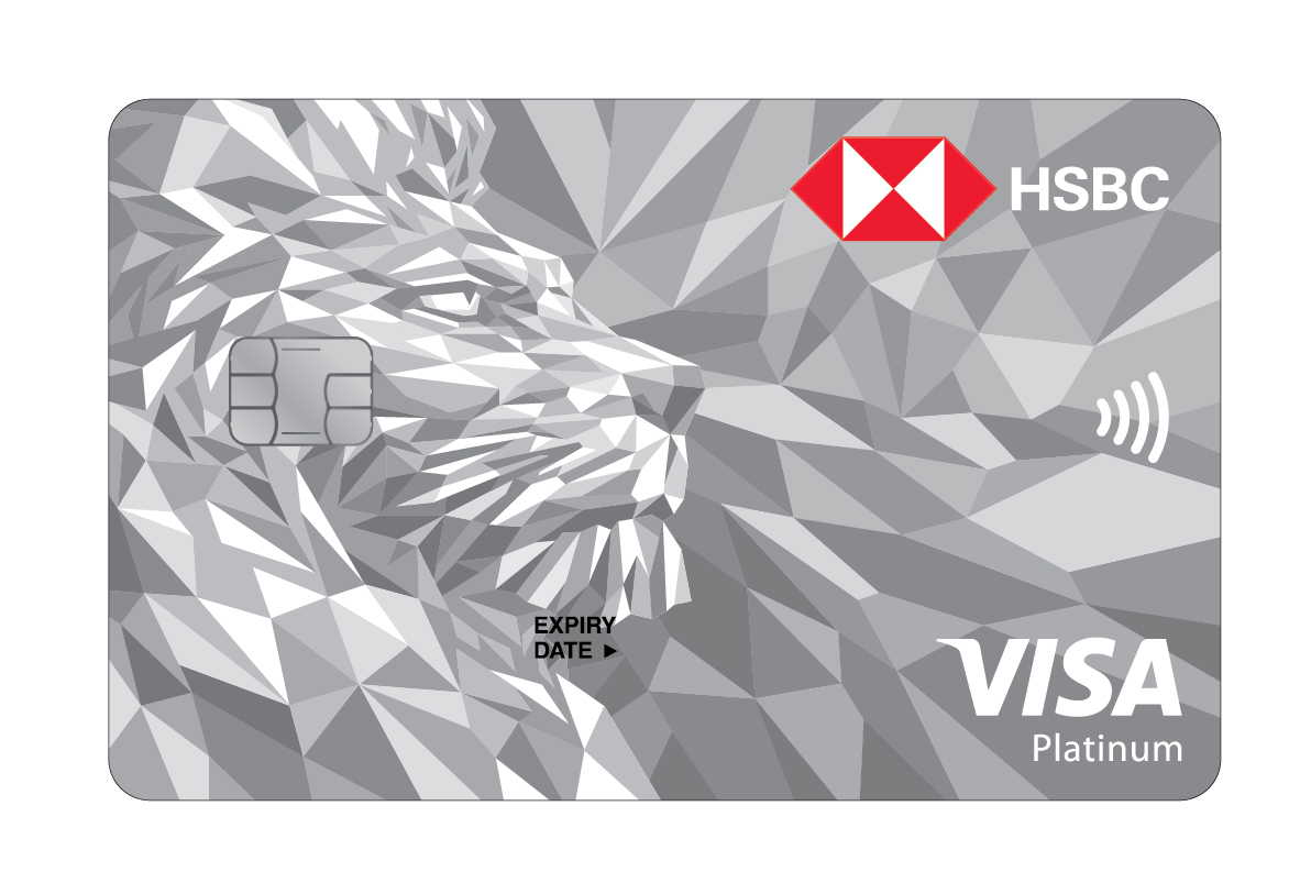 Product image of HSBC platinum visa credit card Mauritius