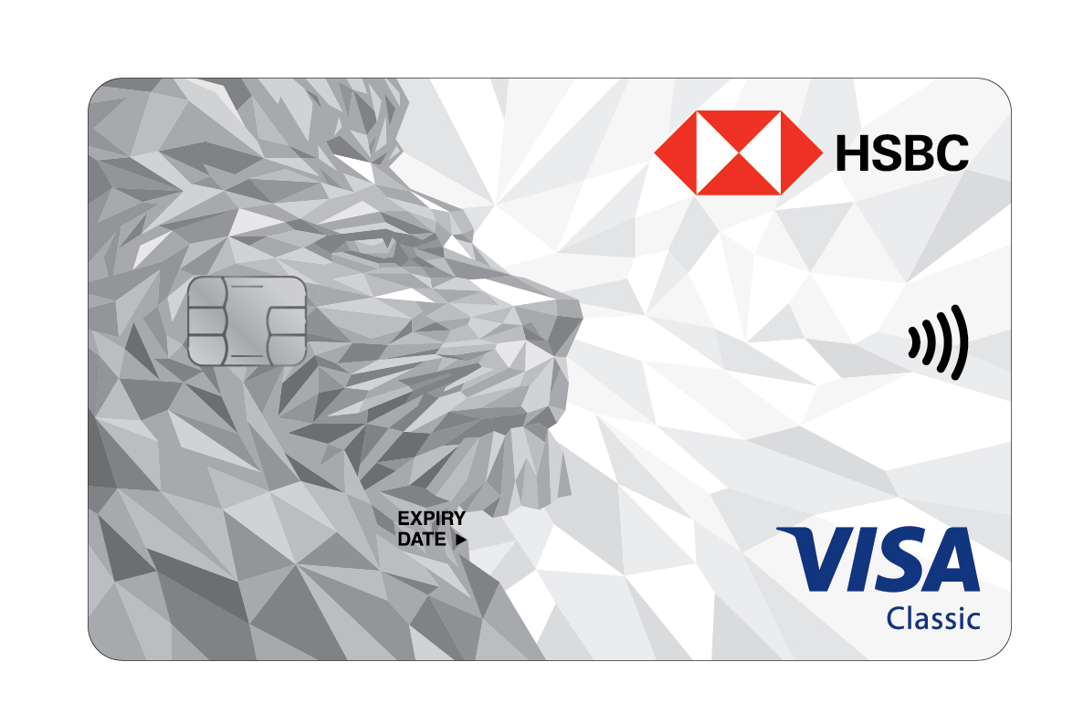 HSBC classic visa credit card Mauritius
